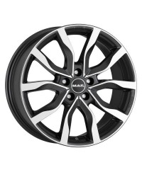 Mak Highlands gun met-mirror R19 W8 PCD5x108 ET45 DIA63.4